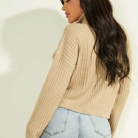 Guess Quarter-Zip Sweater - Picture 2 of 4